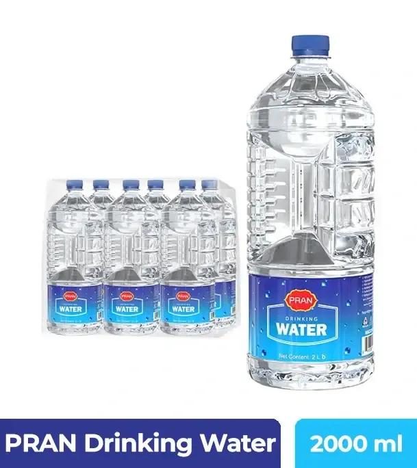 PRAN Drinking Water 2Ltr 6 Pcs